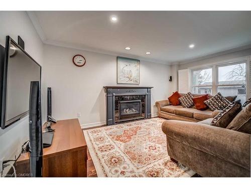 158 Howell Road, Oakville, ON - Indoor Photo Showing Living Room With Fireplace