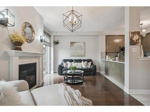 2139 Fiddlers Way, Oakville, ON - Indoor Photo Showing Living Room With Fireplace