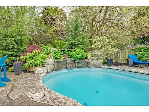 5112 Bayfield Crescent, Burlington, ON - Outdoor With In Ground Pool With Backyard