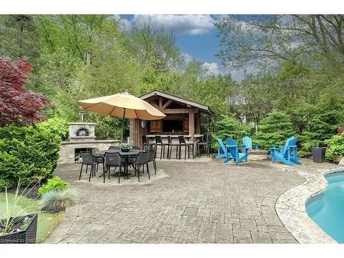 5112 Bayfield Crescent, Burlington, ON - Outdoor With In Ground Pool With Deck Patio Veranda