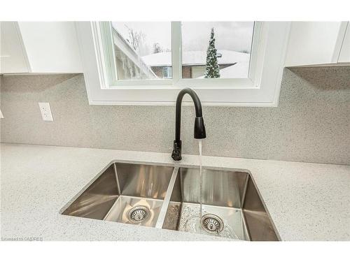 246 Fearnwood Street, Cambridge, ON - Indoor Photo Showing Kitchen With Double Sink