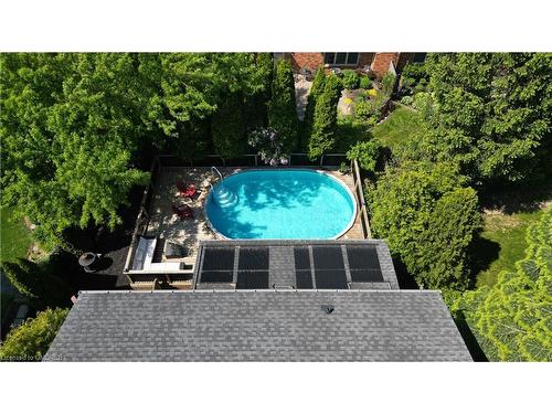 13 Boese Court, St. Catharines, ON - Outdoor With Above Ground Pool With Deck Patio Veranda With Backyard