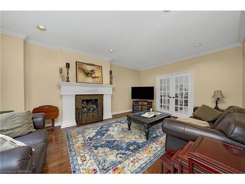 44 Ellsworth Avenue, Richmond Hill, ON - Indoor Photo Showing Living Room With Fireplace