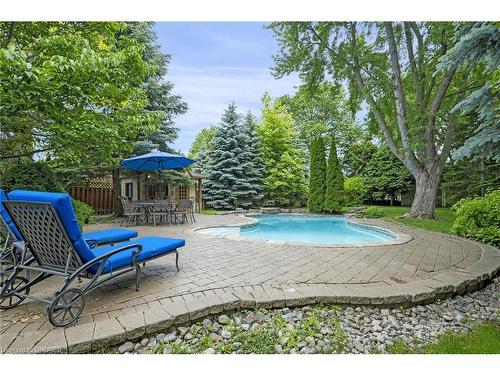 44 Ellsworth Avenue, Richmond Hill, ON - Outdoor With In Ground Pool With Deck Patio Veranda With Backyard