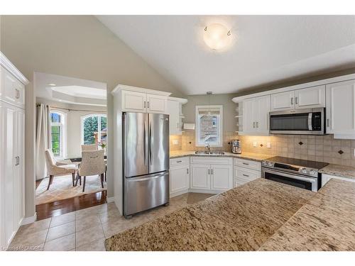 3-4 Reddington Drive, Caledon, ON - Indoor Photo Showing Kitchen With Stainless Steel Kitchen With Double Sink