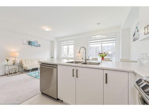 48 Edminston Drive, Fergus, ON - Indoor Photo Showing Kitchen With Double Sink