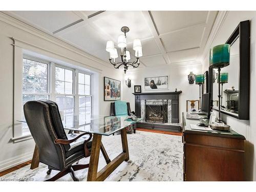 499 Lakeshore Road E, Oakville, ON - Indoor With Fireplace