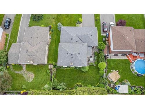 33 Greystone Crescent, Brampton, ON - Outdoor With Above Ground Pool With View