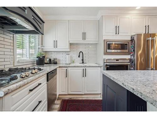 72 Park Row N, Hamilton, ON - Indoor Photo Showing Kitchen With Upgraded Kitchen