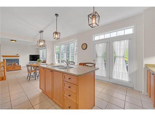 2343 Calloway Drive, Oakville, ON - Indoor Photo Showing Kitchen With Double Sink