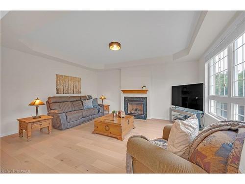 2343 Calloway Drive, Oakville, ON - Indoor Photo Showing Living Room With Fireplace