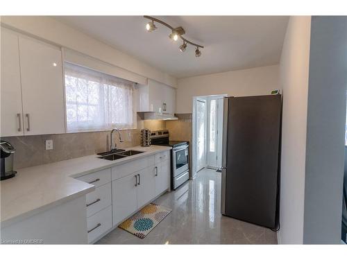 2389 Barclay Road, Burlington, ON - Indoor Photo Showing Kitchen With Double Sink