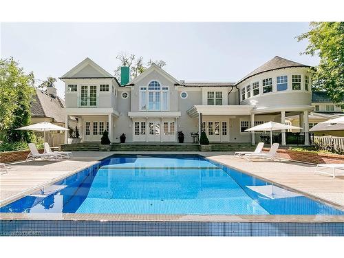 27 Park Avenue, Oakville, ON - Outdoor With In Ground Pool