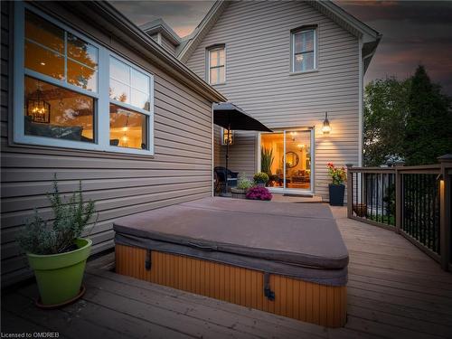 22 Mary Street, Milton, ON - Outdoor With Deck Patio Veranda With Exterior