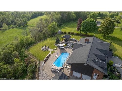 5622 Appleby Line, Burlington, ON - Outdoor With In Ground Pool With View