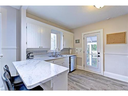 34 South Oval, Hamilton, ON - Indoor Photo Showing Kitchen With Double Sink