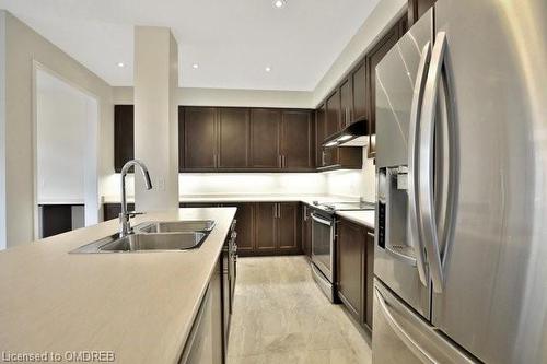 29 Kelso Drive, Caledonia, ON - Indoor Photo Showing Kitchen With Double Sink With Upgraded Kitchen