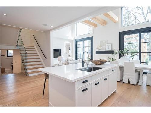 307 Martin Street, Milton, ON - Indoor Photo Showing Kitchen With Double Sink