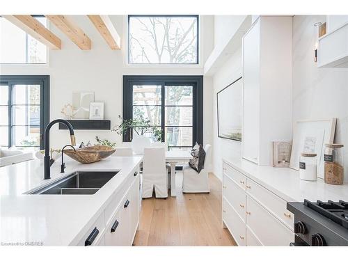 307 Martin Street, Milton, ON - Indoor Photo Showing Kitchen With Double Sink