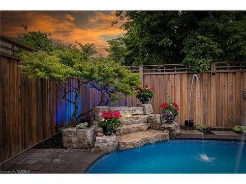 839 Merritt Drive, Milton, ON - Outdoor With In Ground Pool