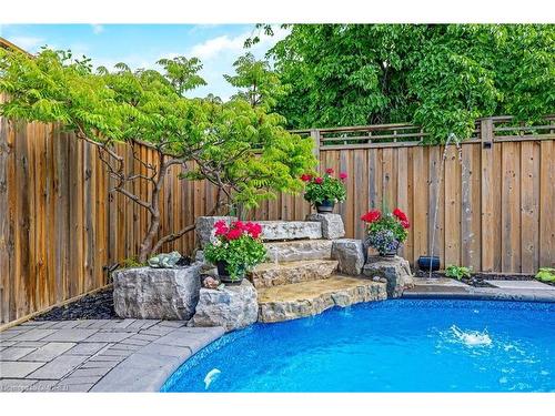 839 Merritt Drive, Milton, ON - Outdoor With In Ground Pool