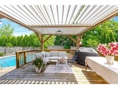 1419 Headon Road, Burlington, ON - Outdoor With Deck Patio Veranda With Exterior