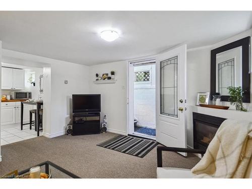 65 Mineola Road E, Mississauga, ON - Indoor Photo Showing Living Room With Fireplace