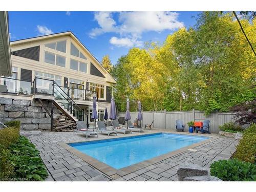 12 Theodore Drive, Mississauga, ON - Outdoor With In Ground Pool With Deck Patio Veranda