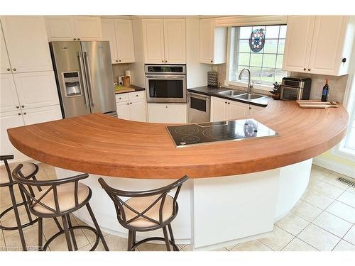 174 Painter Road, Onondaga, ON - Indoor Photo Showing Kitchen With Double Sink