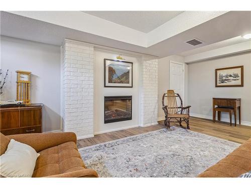 10011 Hume Court, Milton, ON - Indoor Photo Showing Living Room With Fireplace