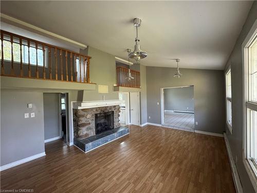 706 Highway 6, Hamilton, ON - Indoor Photo Showing Other Room With Fireplace