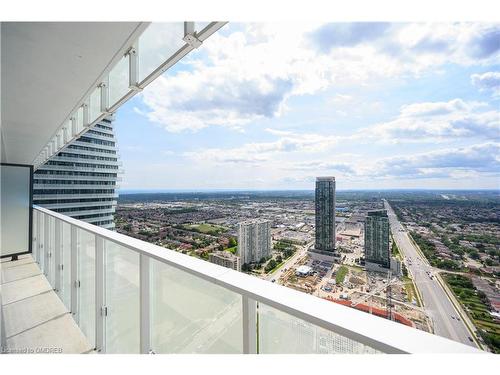 4306-3900 Confederation Parkway, Mississauga, ON - Outdoor With Balcony With View