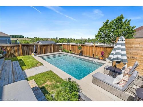 277 Church St North Street, Alliston, ON - Outdoor With In Ground Pool With Backyard