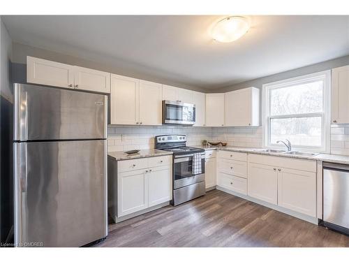 1-9 Merigold Street, St. Catharines, ON - Indoor Photo Showing Kitchen With Double Sink