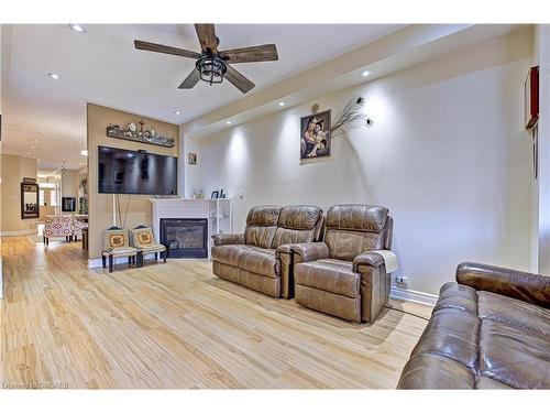 5267 Springbok Crescent, Mississauga, ON - Indoor With Fireplace