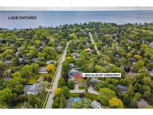 222 Alscot Crescent, Oakville, ON - Outdoor With Body Of Water With View