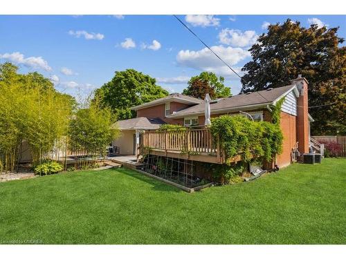 222 Alscot Crescent, Oakville, ON - Outdoor With Deck Patio Veranda