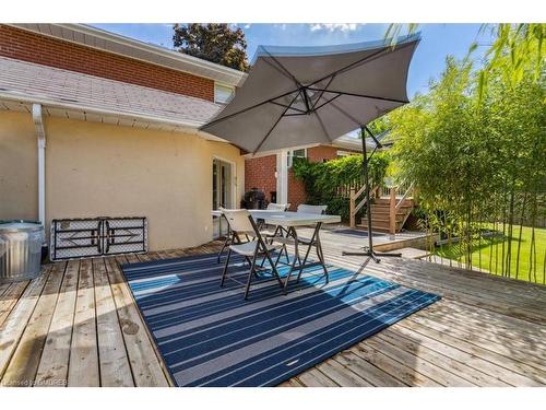 222 Alscot Crescent, Oakville, ON - Outdoor With Deck Patio Veranda With Exterior