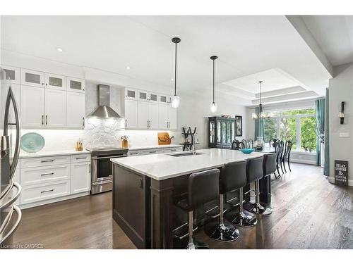 58 Lorne Card Drive, Paris, ON - Indoor Photo Showing Kitchen With Stainless Steel Kitchen With Upgraded Kitchen