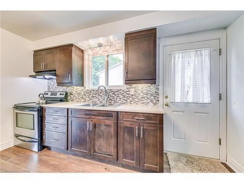 2230 Manchester Drive, Burlington, ON - Indoor Photo Showing Kitchen With Double Sink