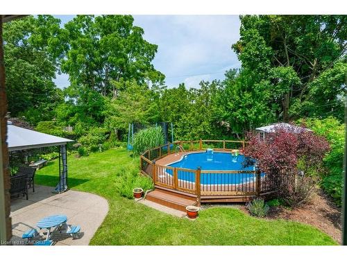 5293 Spruce Avenue, Burlington, ON - Outdoor With Deck Patio Veranda With Backyard