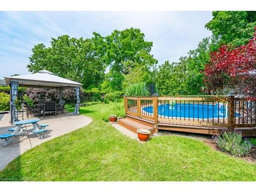 5293 Spruce Avenue, Burlington, ON - Outdoor With In Ground Pool With Backyard