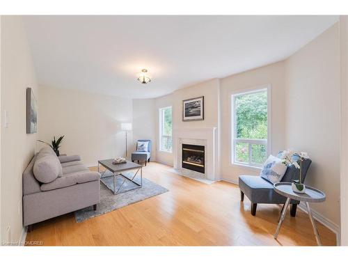 2150 Deer Park Road, Oakville, ON - Indoor Photo Showing Living Room With Fireplace