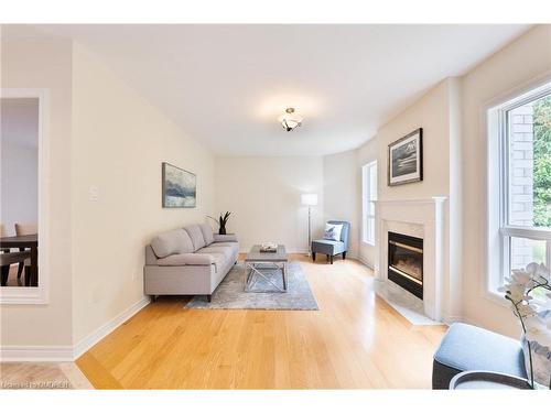 2150 Deer Park Road, Oakville, ON - Indoor Photo Showing Living Room With Fireplace