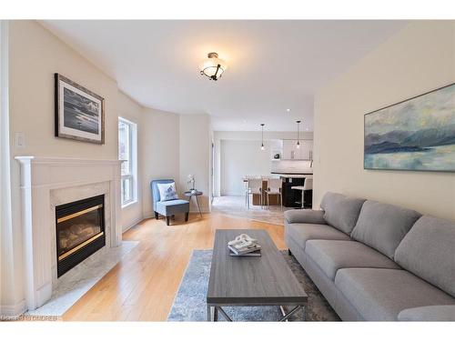 2150 Deer Park Road, Oakville, ON - Indoor Photo Showing Living Room With Fireplace