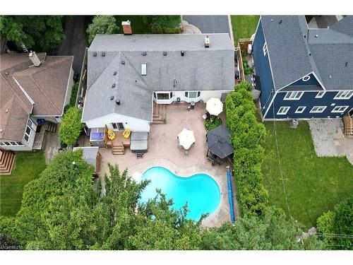 237 Tuck Drive, Burlington, ON - Outdoor With In Ground Pool