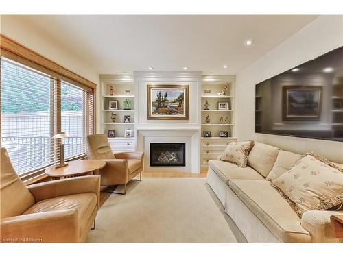 69 Allan Street, Oakville, ON - Indoor Photo Showing Living Room With Fireplace