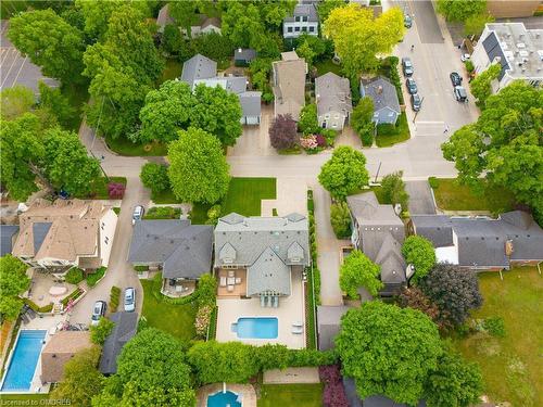 69 Allan Street, Oakville, ON - Outdoor With In Ground Pool With View