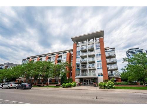 302-80 Port Street E, Mississauga, ON - Outdoor With Balcony With Facade