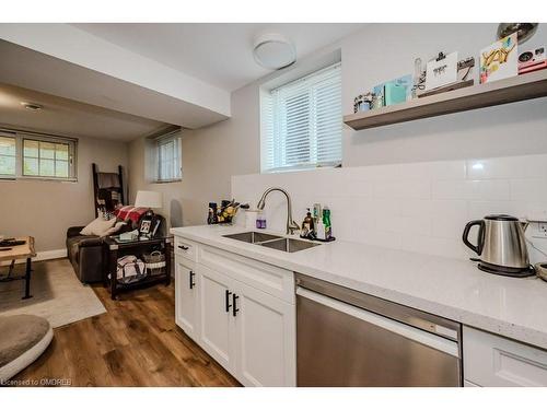 68 Chetwood Street, St. Catharines, ON - Indoor Photo Showing Kitchen With Double Sink